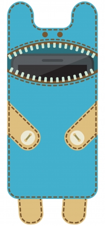 Case for mobile phone - monsterのイラスト素材