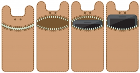 Case for mobile phone - monsterのイラスト素材