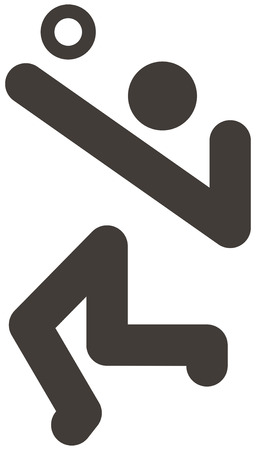 Summer sports icon - volleyball iconのイラスト素材