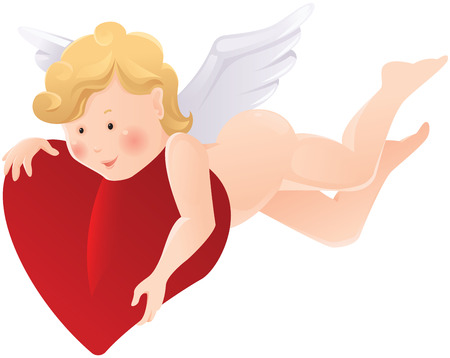 Cartoon angelのイラスト素材