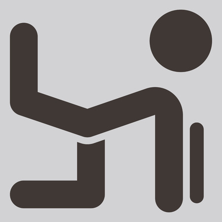 Health and Fitness icons set - aerobics icon optimized for size 32x32 pixelsのイラスト素材