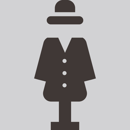 Wardrobe iconのイラスト素材