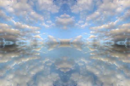 Cloudy backgroundの写真素材