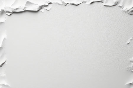 texture, background. White plaster with irregularities. AI generative. illustration in photorealistic style.の素材