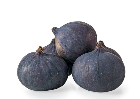 fresh figs on a white backgroundの写真素材