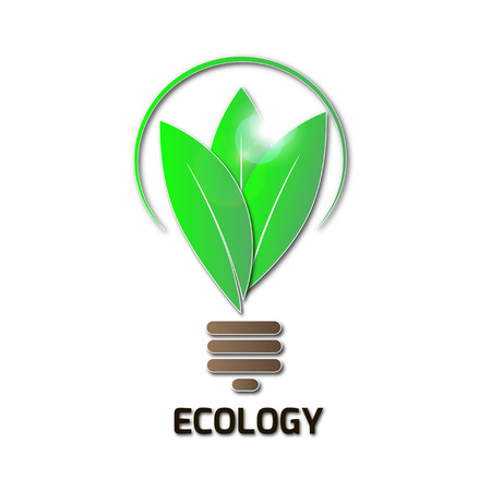 ecology nature environment flora leaves vector illustrationのイラスト素材