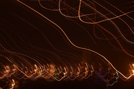 City night light blur bokeh , defocused background