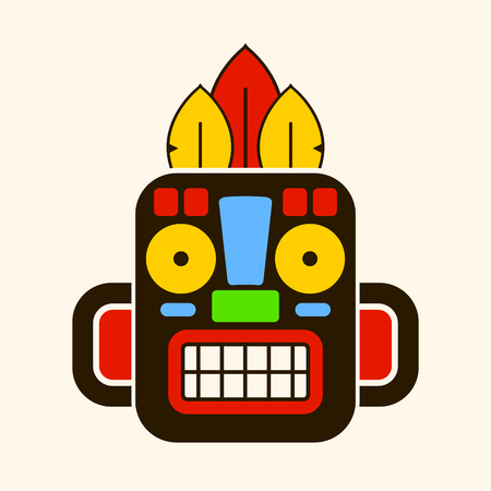 Mask Idol Icon. Cartoon Of Mask Idol Vector Icon For Web Designのイラスト素材