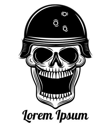 Soldier icon of vector illustration for web and mobileのイラスト素材