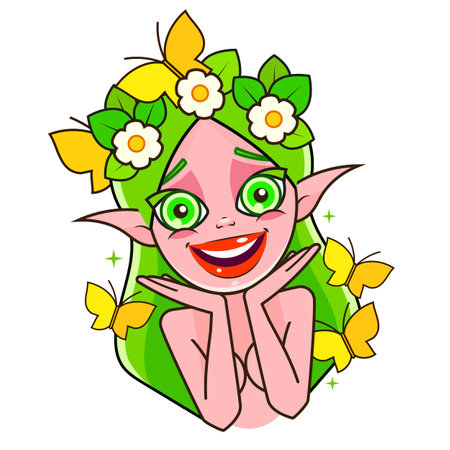 Cute little ballerina girl. hand drawn vector illustrationのイラスト素材