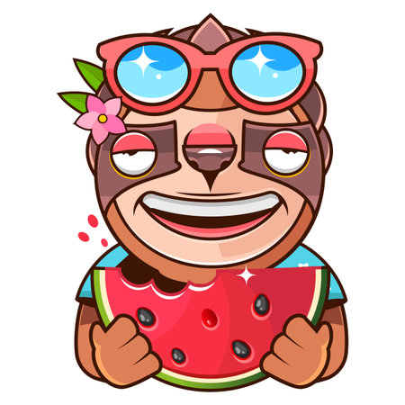 Colorful summer background layout poster design. Designのイラスト素材