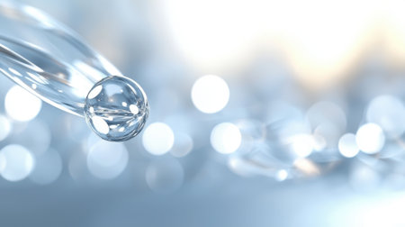 Shimmering golden glitter creating luminous bokeh pattern, reflecting festive glamour and seasonal celebrationの素材