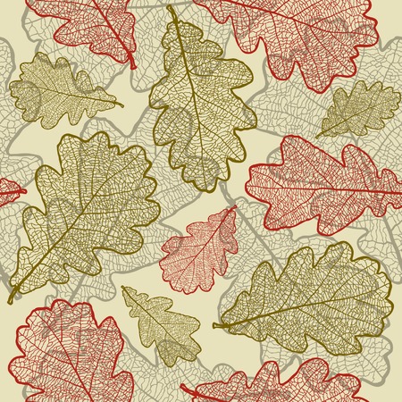 Seamless oak backgroundのイラスト素材