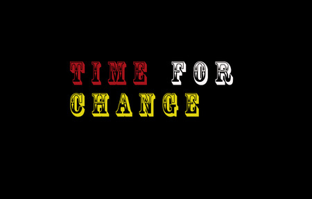 time for change symbolの写真素材