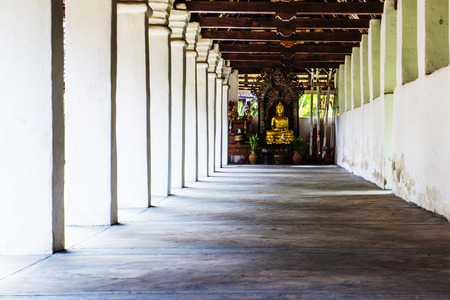 Buddha Image in wat northern chiangmai thailandのeditorial素材