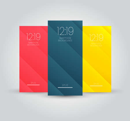 Wallpapers background for smartphones. vector illustrationのイラスト素材