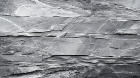 Black and white stone wall texture. Abstract background and texture for design.の素材