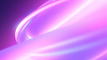 Abstract background with smooth lines in pink and purple colors, illustrationの素材