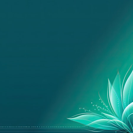 Abstract flower background featuring clean and colorful visualsの素材