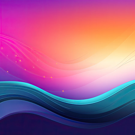 Clean and vibrant abstract design motifの素材