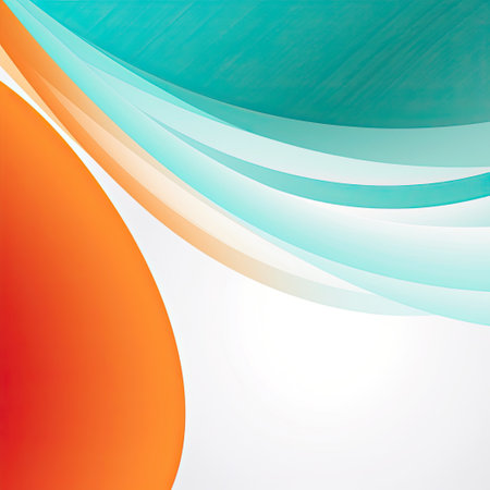 Clean and vibrant abstract background styleの素材