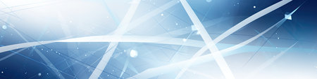 Futuristic technology wave background. Hi-tech circuit board illustration.の素材