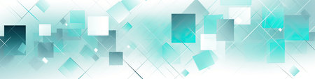 Abstract background with blue squares. Geometric pattern.の素材