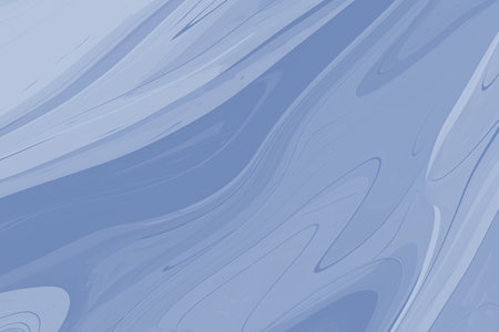 abstract blue background with smooth lines and waves in a modern styleの写真素材