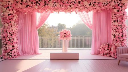 This picture is very suitable for wedding backgrounds for your creative projectsの素材