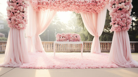 This picture is very suitable for wedding backgrounds for your creative projectsの素材