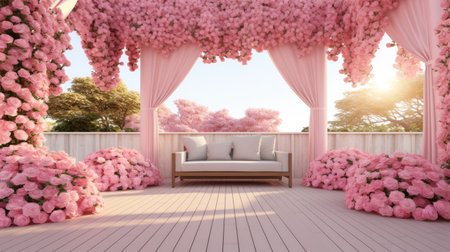 This picture is very suitable for wedding backgrounds for your creative projectsの素材