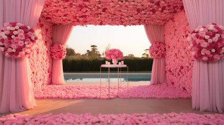 This picture is very suitable for wedding backgrounds for your creative projectsの素材