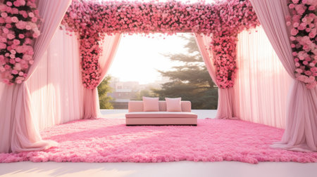 This picture is very suitable for wedding backgrounds for your creative projectsの素材