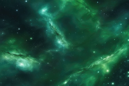 Small part of an infinite star field of space in the Universe.の素材