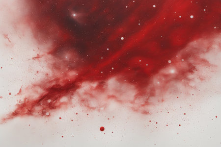 Small part of an infinite star field of space in the Universe.の素材
