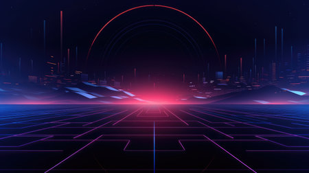 This wallpaper is perfect for your designs related to technology, news, and music.の素材