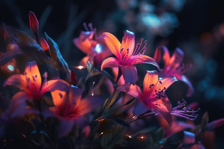 Beautiful flower images, perfect for making posters to decorate the walls of your home.の素材