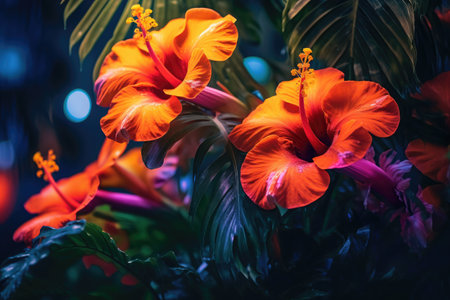 Beautiful flower images, perfect for making posters to decorate the walls of your home.の素材