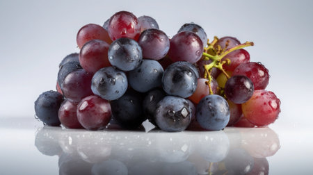 Succulent grapes for your design workの素材