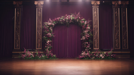 Very suitable for wedding and Valentine's background design materials with your creative ideas.の素材