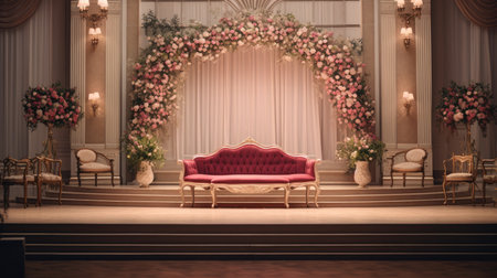 Very suitable for wedding and Valentine's background design materials with your creative ideas.の素材