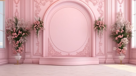 Very suitable for wedding and Valentine's background design materials with your creative ideas.の素材
