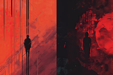 This abstract image is very suitable for your creative design background.の素材