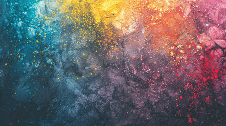 colorful gradient noisy grain background texture, copy space --ar 16:9 --v 6 Job ID: 7927f096-8869-4ce4-84e7-0d097e6ced2dの素材