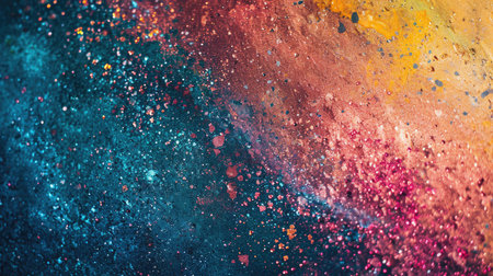 colorful gradient noisy grain background texture, copy space --ar 16:9 --v 6 Job ID: 26c99c5a-50be-480d-948a-9340ea0c503dの素材