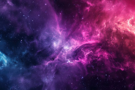 A mesmerizingly colorful galaxy, perfect for your designs related to astronomy.の素材
