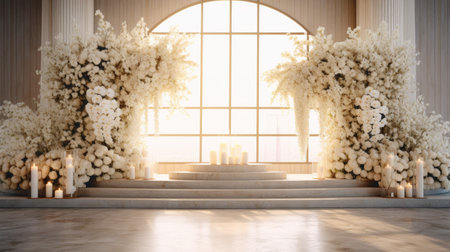This picture is very suitable for wedding backgrounds for your creative projects.の素材