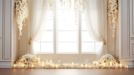This picture is very suitable for wedding backgrounds for your creative projects.の素材