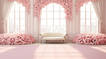 This picture is very suitable for wedding backgrounds for your creative projects.の素材