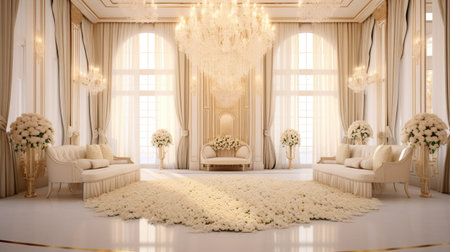 This picture is very suitable for wedding backgrounds for your creative projects.の素材